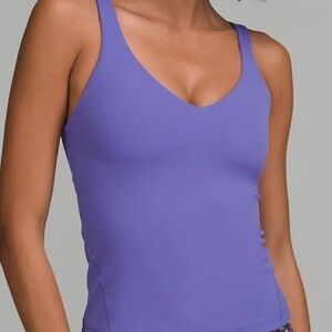 Lululemon Athletica Vibrant Purple Tank Top